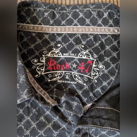 Y2K Rock 47 Snap Button Shirt - Picture 5 of 5